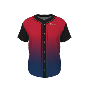 GS Custom 01 Male Line Drive Full Button Jersey. (x 1)