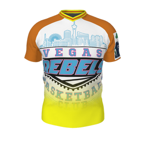 GS Custom Blank Design Pregame V-Neck Mens SS Jersey. (x 1)