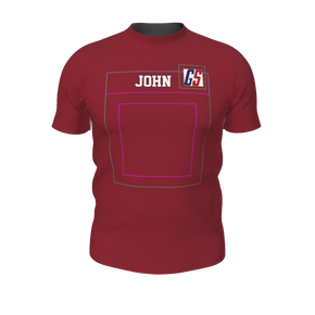 GS Custom Blank Design Dri-Fit Tee - Male DTF. (x 1)