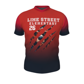 GS Custom Blank Design Pregame V-Neck Mens SS Jersey. (x 100)