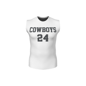 GS Custom Blank Design Sleeveess Compression Top. (x 1)
