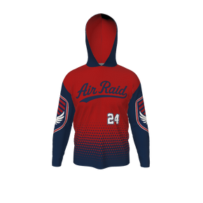 GS Custom Blank Design Male Hybrid LongSleeve Hooded Jersey. (x 1)