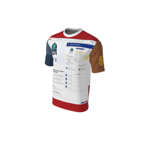 GS Custom 01 Gameday Fully Customizable Dri FIt Tshirt. (x 1)