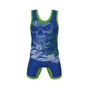 GS Custom Blank Design Male Grind Wrestling Singlet. (x 1)