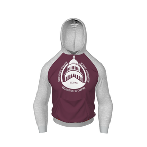 GS Custom Blank Design Raglan Hoodie. (x 1)