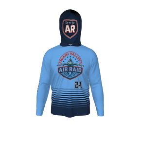 GS Custom Blank Design Male Hybrid LongSleeve Hooded Jersey. (x 1)