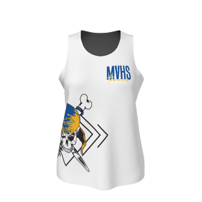 GS Custom Blank Design Female Sprinter Running Tank. (x 1)