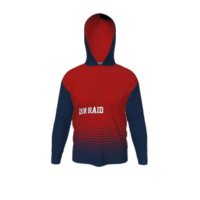 GS Custom Blank Design Male Hybrid LongSleeve Hooded Jersey. (x 1)