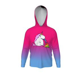 GS Custom Blank Design Male Hybrid LongSleeve Hooded Jersey. (x 1)