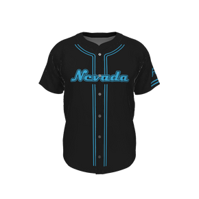 GS Custom Blank Design Male Line Drive Full Button Jersey. (x 1)