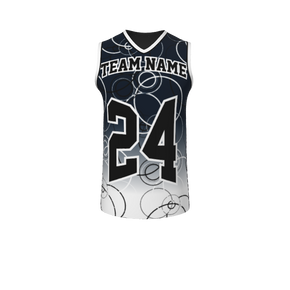 GS Custom 02 Male V-Neck Halfcourt Basketball. (x 1)
