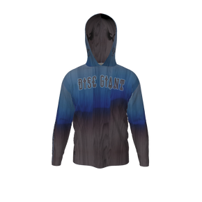 GS Custom Blank Design Male Hybrid LongSleeve Hooded Jersey. (x 1)