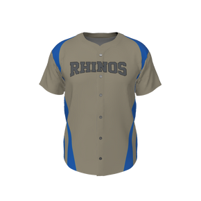GS Custom 02 Male Line Drive Full Button Jersey. (x 1)