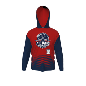 GS Custom Blank Design Male Hybrid LongSleeve Hooded Jersey. (x 1)