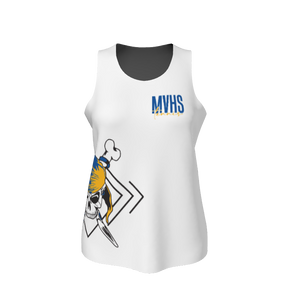 GS Custom Blank Design Female Sprinter Running Tank. (x 1)