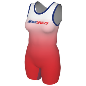 Fully Customizable Womens Wrestling Singlet