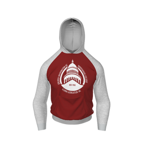 GS Custom Blank Design Raglan Hoodie. (x 1)