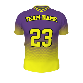 GS Custom Blank Design Pregame V-Neck Mens SS Jersey. (x 1)