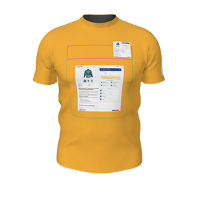 GS Custom Blank Design Dri-Fit Tee - Male DTF. (x 2)