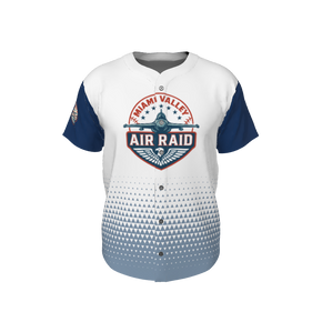GS Custom Blank Design Male Line Drive Full Button Jersey. (x 1)
