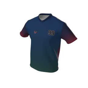 GS Custom 00 Fully Customizable V-Neck Short Sleeve Jersey. (x 3)