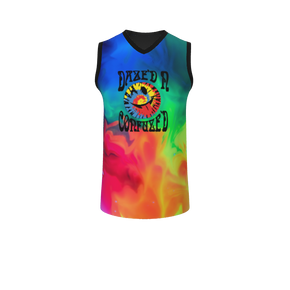 GS Custom Blank Design Male V-Neck Halfcourt Basketball. (x 1)