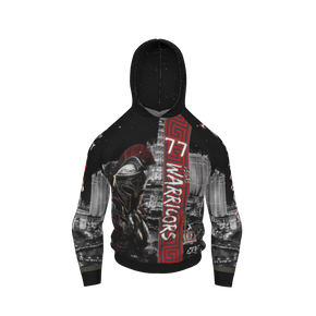 GS Custom Blank Design Raglan Hoodie. (x 1)