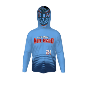 GS Custom Blank Design Male Hybrid LongSleeve Hooded Jersey. (x 1)