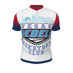 GS Custom Blank Design Pregame V-Neck Mens SS Jersey. (x 1)