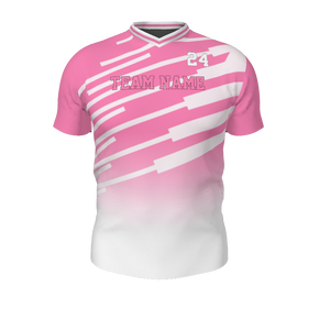 GS Custom Blank Design Pregame V-Neck Mens SS Jersey. (x 1)