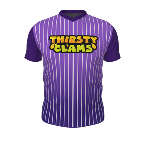 GS Custom Blank Design Pregame V-Neck Mens SS Jersey. (x 1)