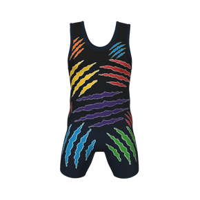 GS Custom Blank Design Male Grind Wrestling Singlet. (x 1)
