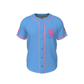 GS Custom 01 Male Line Drive Full Button Jersey. (x 1)