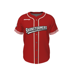 GS Custom 01 Male Line Drive Full Button Jersey. (x 1)