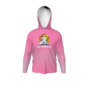 GS Custom Blank Design Male Hybrid LongSleeve Hooded Jersey. (x 1)