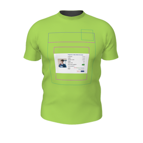 GS Custom Blank Design Dri-Fit Tee - Male DTF. (x 1)