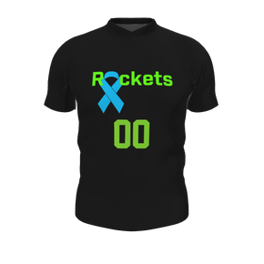 GS Custom Blank Design Pregame V-Neck Mens SS Jersey. (x 1)