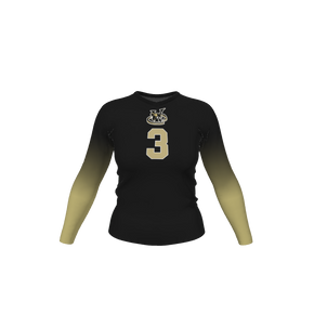 GS Custom 01 Female Spiker LS V-Neck Jersey. (x 1)