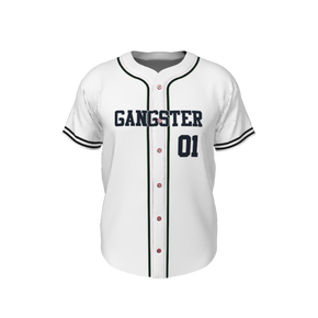GS Custom 01 Male Line Drive Full Button Jersey. (x 1)